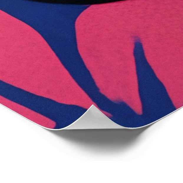 Tropical Yellow Hibiscus Flower Pop Art Poster ~ Multiple Sizes Available